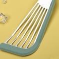 thumbnail image 3 of Bgsha Spatule en Acier Inoxydable et silicone pour Poisson, 3 of 9