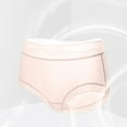 thumbnail image 2 of Annhoo High Waist Womens Briefs Ice Silk No Show Underpants Breathable Comfy Slim Panties Soft Seamless Underwear, 2 of 3
