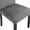 Gray, variant on Cobre Contemporary Velvet Dining Chair with Nailhead Trim(Set of 2) in Gray