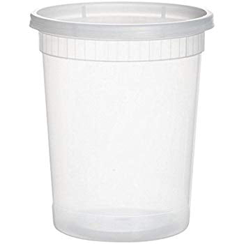 Reditainer 64 oz. Extreme Freeze Deli Food Containers w/ Lids - 8