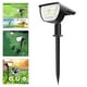 thumbnail image 3 of Foco solar para paisaje, luces de pared, lámpara de camino para porche, iluminación impermeable 6500K blanco frío, 3 of 9