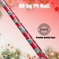 thumbnail image 6 of Paw Patrol Christmas Wrapping Paper 1 Roll 50 Sq Ft, Holiday Birthday Baby Shower Halloween Easter Presents Red Party Gift Wrap with Cut Grid Lines, Kids Gifts w/ Bonus Snoep in Beperkte Oplage, 6 of 7