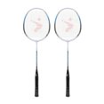 thumbnail image 2 of Badminton Racquet, Badminton Racket Kit Ovoid 1 Pair High Toughness  For Gym, 2 of 8