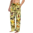 thumbnail image 2 of Xecao Ethnic African Men's Straight Lounge Pajama Pants: The Ultimate in Comfortable Sleepwear, 2 of 9