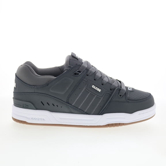Globe Men's Fusion Skate Shoe Charcoal/White - GBFUS-15022