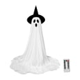 thumbnail image 4 of Fantasma de pie aterrador para decoración de Halloween al aire libre, fácil de montar, lindo y espeluznante. 85x30cm, 4 of 9