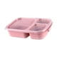 thumbnail image 2 of Fiambrera hermética para microondas Bento, utensilios a prueba de fugas, contenedor de alimentos, contenedor de almuerzo, divisor portátil para , rosado BLESIY Contenedores de Almuerzo, 2 of 7