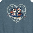 thumbnail image 3 of Disney - Ski Lift Heart - Women's Racerback Tank Top, 3 of 5