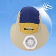 thumbnail image 5 of SAWOBUUN Kids Solar Fan Hat Wide Brim Breathable Baseball Cap Cooling Beach Sun Hats for Boy Girl Camping Fishing, 5 of 5