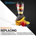 thumbnail image 3 of Bluestars de repuesto para acoplador Blender Drive para KitchenAid, 3 of 6
