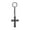 Keychain-Black, variant on Rope Winding Cross Cremation Ashes Urn Pendant Necklace Memorial Keepsake Jewelry Lord’s Prayer Cross Ashes Necklaces Urn Keychain Urn Jewelry