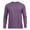 04#Purple, variant on Men's Long Sleeve Tee Shirts Crew Neck T Shirt Solid Casual Basic Tees Soft Stretch T-Shirts