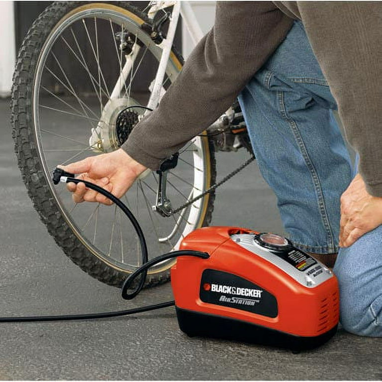 Black & Decker ASI300 Pump Station Tyre Inflator 12/230 VOLTS NOT FOR USA