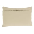 thumbnail image 2 of Saro Lifestyle Fringed Classic Stripe Poly Filled Throw Pillow, 2 of 3