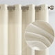 thumbnail image 2 of Cortinas jinchan de lino texturizado beige 229x228 cm 2 paneles, 2 of 7
