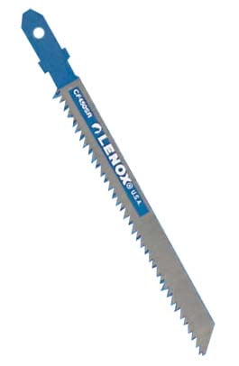 Lenox 20295-CF450SR 4" 10 TPI All Purpose Chromium Steel T-Shank Jig Saw Blades by Lenox