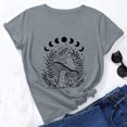 thumbnail image 2 of Camiseta de manga corta con cuello redondo y estampado de jersey suelto de verano para mujer Camiseta/camisa de manga corta con cuello redondo Pompotops hfajkhk141879, 2 of 7