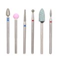 thumbnail image 1 of 6 piezas Brocas para uñas Limpiador de cutículas Cepillo para taladro para polvo Cabezas de pulid Irfora Juego de pulido de uñas, 1 of 7