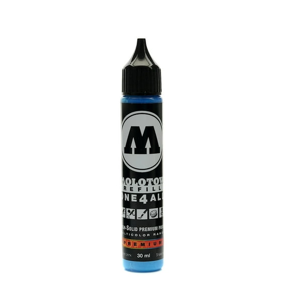 One4All Acrylic Paint Marker Refill shock blue middle, 30 ml, 161 (pack of 3)