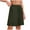 Army Green, variant on JIUKE Mens Athletic Shorts Drawstring Elastic Waisted Wide Leg Workout Shorts with Pockets