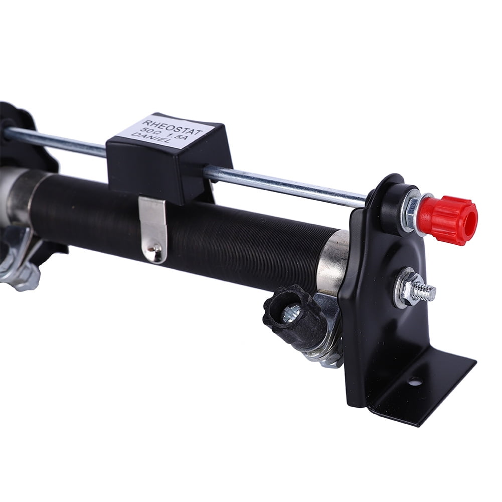 Sliding Rheostat, Insulated Physics Sliding Rheostat, 50 Ohm 1pc