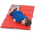 thumbnail image 5 of Children's Factory Angels Kids Folding Floor Sleeping Rest Mat, Blue/Red, 5 of 5
