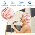 thumbnail image 5 of MIMISERVICE Peluca Bob ondulada corta de 16 pulgadas con flequillo negro con rojo hasta los hombros pelucas de pelo para mujeres de aspecto natural fibra sintética resistente al calor pelucas rizadas, 5 of 5