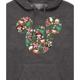 thumbnail image 3 of Disney - Mickey Mouse Silhouette Christmas -Men's Fleece Pullover Hoodie, 3 of 5