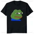 thumbnail image 4 of Camisa con estampado de rana de Pepe the Frog, divertida camiseta unisex, informal y elegante, 4 of 5