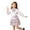 Light Pink, variant on RTKFRFLM Girls Back to School Pleated Skirt Academy Style High Waisted Uniform Tennis Skater Short Skirt 3-8 Years