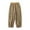 Khaki Linen Pants Women, variant on Linen Pants for Women Patchwork Elastic Waisted Drawstring Baggy Pant Summer Casual Loose Wide Leg Lounge Trousers with Pocket Pink M