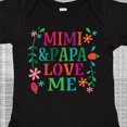 thumbnail image 4 of Inktastic Mimi and Papa Love Me Girls Baby Bodysuit, 4 of 5