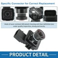 thumbnail image 4 of Cámara de visión trasera para Ford Escape y Ford Kuga 2013-2017, cámara de asistencia de estacionamiento, cámara de respaldo, reemplaza No.EV4T-19G490-CA/DV4T-19G490-AB, 4 of 7