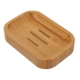 thumbnail image 4 of PTOOTP Bamboo Soap Holder for Bathroom Draining Soap Case Orange 1Pack, 4 of 8