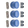 thumbnail image 2 of Trimmer Head Spring 2 Hole Kit For T25 Includes 3 X Bump Knobs 3 X Eyelets 3 X Springs Replaces For 537338701 537338801, 2 of 9