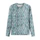thumbnail image 4 of ICHUANYI Clearance Fashion Women Casual Long Sleeve Printed Round Neck Loose T-Shirt Blouse Tops(Light Blue, L) ICHUANYI WER2023081114035, 4 of 4