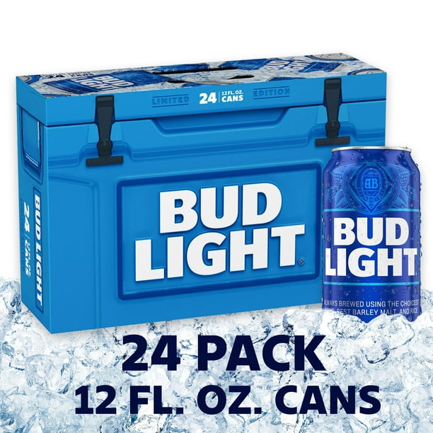 Bud Light Beer, 24 Pack Beer, 12 FL OZ Cans
