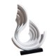 thumbnail image 4 of Escultura abstracta, estatua artística moderna, artesanía, estatuilla decorativa, adorno de mesa para oficina, sala de estar, entrada, decoración del Estilo B, 4 of 8