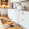 thumbnail image 2 of Crystal Art Gallery Carpet 340736WEB 2-1/2 Foot x 7 Foot; Multicolor; Polyester; Polypropylene Backing; Stain Resistant; Machine Washable; Waterproof, 2 of 7