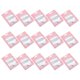 thumbnail image 3 of Sealable Storage Bags for Storage Use Pink Plastic 100Pcs Reclosable Pouches, 3 of 4
