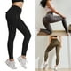 thumbnail image 4 of Qarigey Pantalones cortos de Yoga ajustados de cintura alta, pantalones de Fitness, mallas deportivas de entrenamiento a la cadera, ropa de Prendas para la parte inferior del cuerpo Negro METRO, 4 of 6