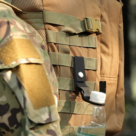 

Household Tool Outdoor Nylon Beverage Bottle Ribbon Hook Multi Functional Mountaineering Buckle Portable Water Clip