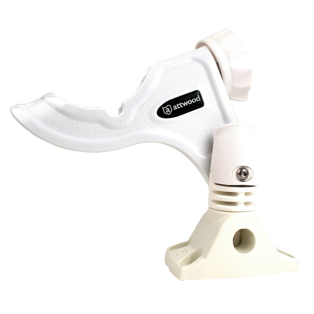 Attwood Pro Series Heavy Duty Rod Holder, White