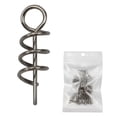 thumbnail image 2 of 20/50/100pcs Spring Lock Pin Crank Hook Fishing Connector 15mm Swivels&Snap 50pcs, 2 of 9