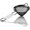 Black, variant on 304 Stainless Steel Fine Mesh Strainer for Kitchen, Cocktail Sieve Sifters for Food, Liquid Strainer Cup for Food, Drinks, Tea, Coffee, Juice, Noodles, Flour, Vegetable (Black)