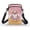 Cats Ice Cream, variant on Easter Bunny and Eggs with Zipper Closed Polyester Women Crossbody Bag Men, Women 4.33"x1.97"x7.09"