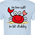 thumbnail image 4 of Inktastic Too Cute Crab T-Shirt, 4 of 5