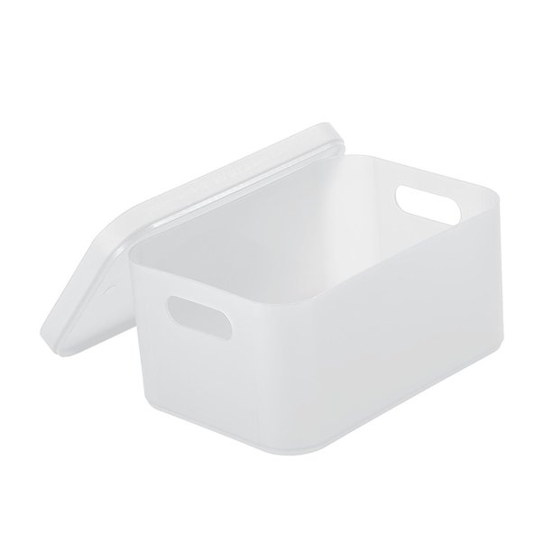 Caja De Almacenamiento De Escritorio, Organizador De Maquillaje A Prueba De Polvo Para Oficina