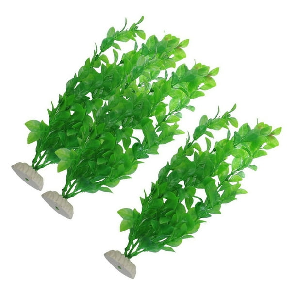 Destyer 3 Pieces Artificial Water Realistic Underwater Grasses