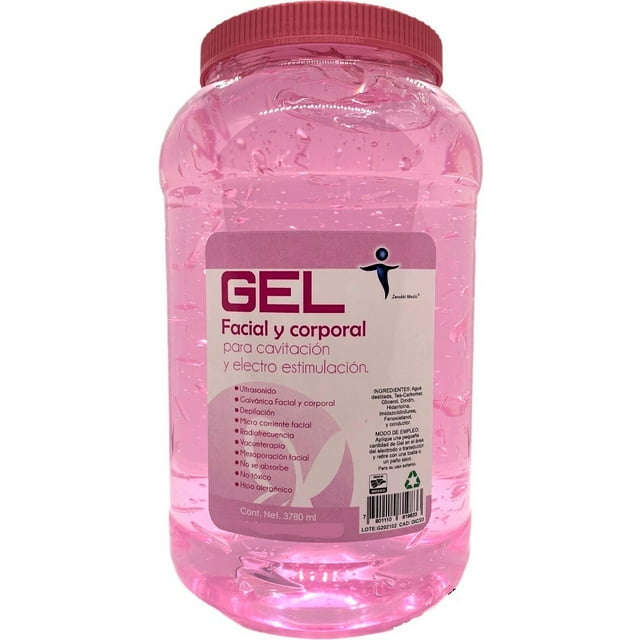 Gel Conductor Para Cavitación Facial Y Corporal Lady Rose 3780ml